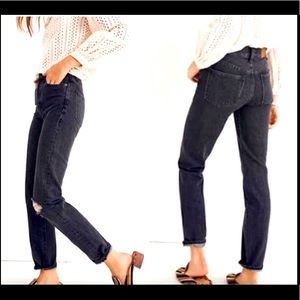 Madewell The Perfect Vintage Jean Black Sz 29
